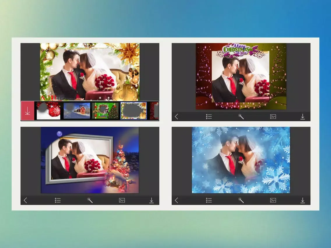 Zrzuty ekranu Christmas Jingle bell Hd Frames - Frame Booth iPad 