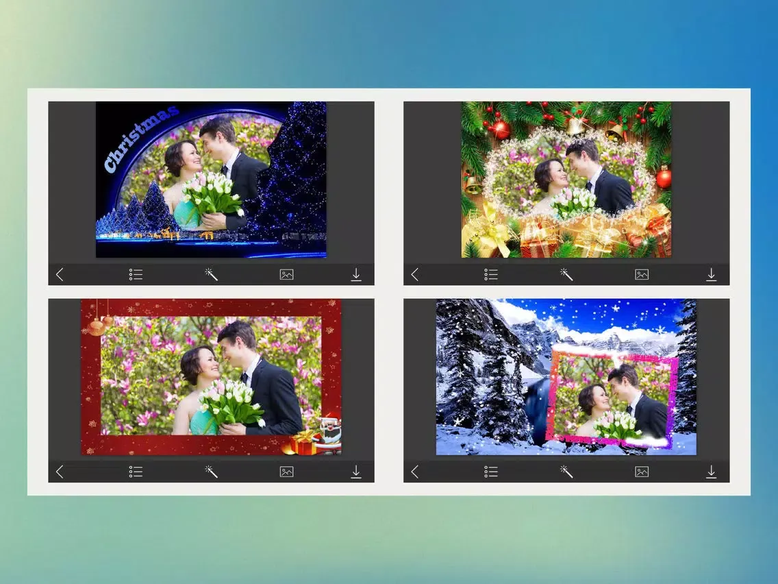 Zrzuty ekranu Christmas Jingle bell Hd Frames - Frame Booth iPad 