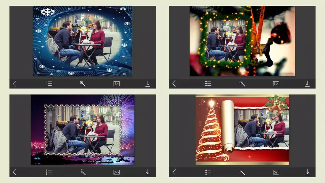 Zrzuty ekranu Christmas Jingle bell Hd Frames - Frame Booth