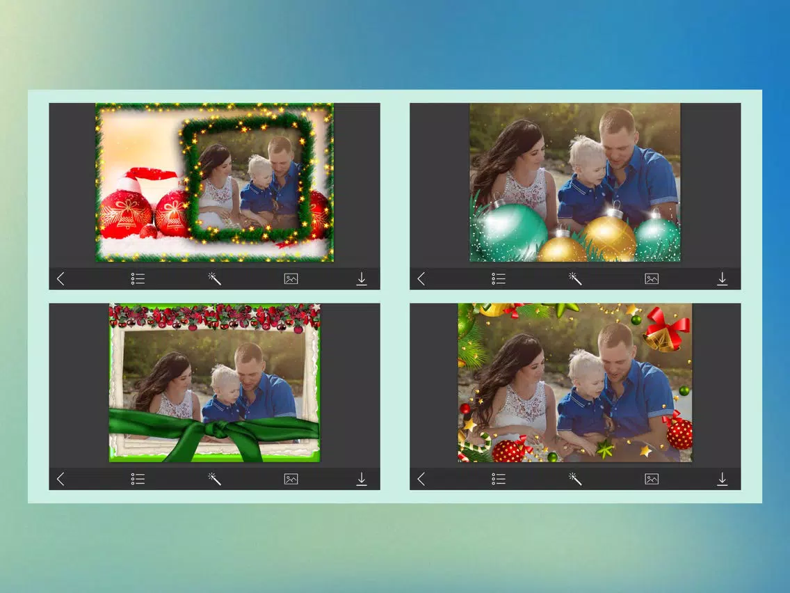 Christmas Jingle bell HD Photo Frame - FrameUrLife iPad  سکرین شاٹس
