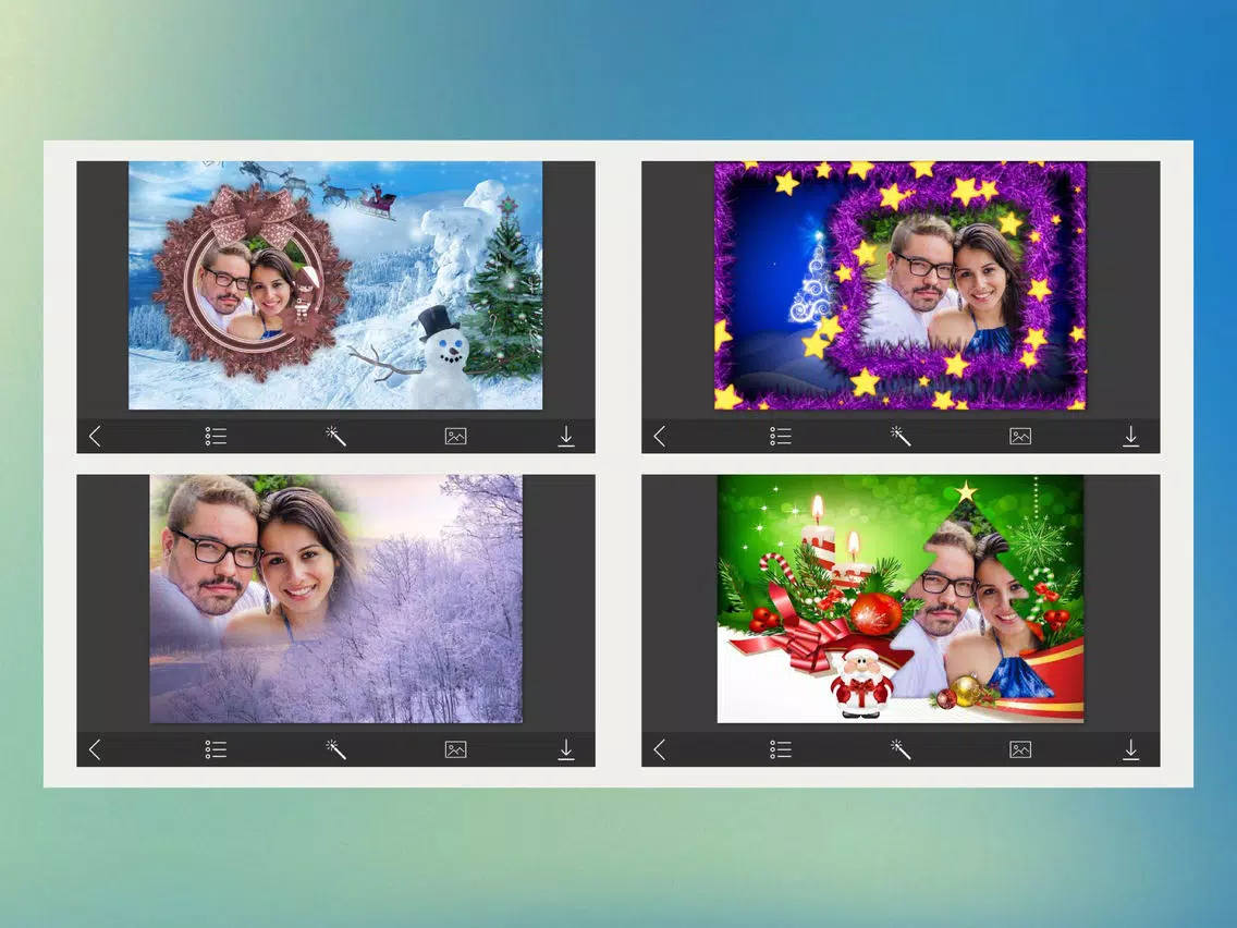 Christmas Jingle bell HD Photo Frame - FrameUrLife iPad  سکرین شاٹس