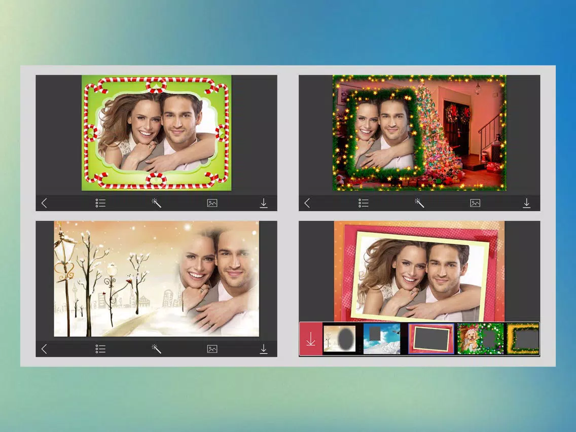 Christmas Jingle bell HD Photo Frame - FrameUrLife iPad  سکرین شاٹس