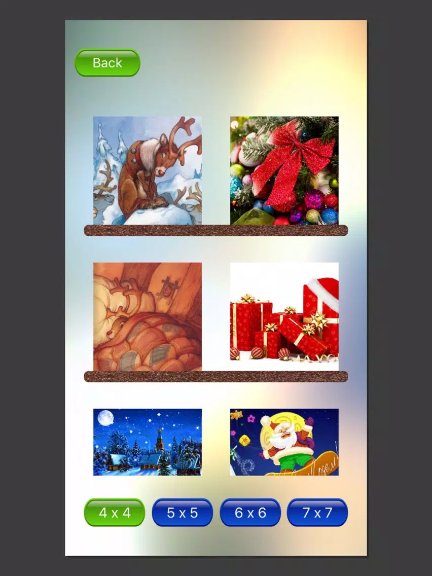 Capturas de pantalla de Xmas Special Puzzle Game iPad 