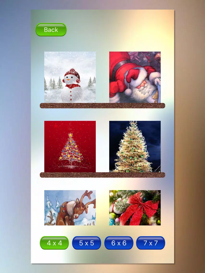 Capturas de pantalla de Xmas Special Puzzle Game iPad 