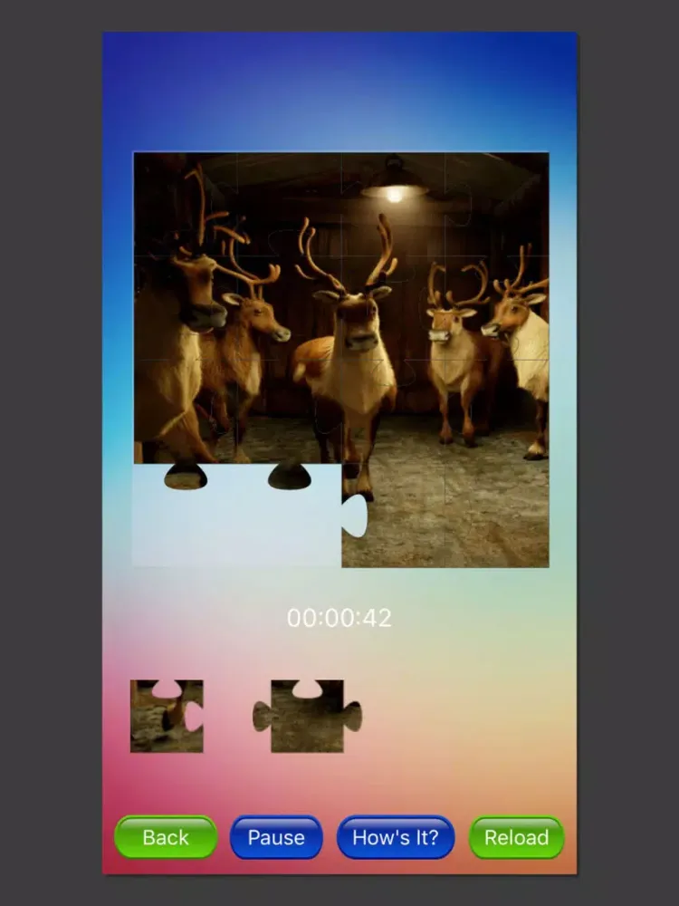 Special Xmas Jigsaw iPad  スクリーンショット