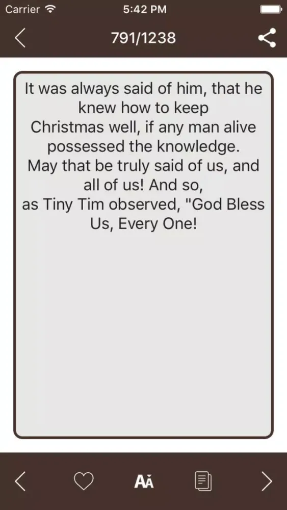 Tangkapan layar Lovely Christmas SMS 2017