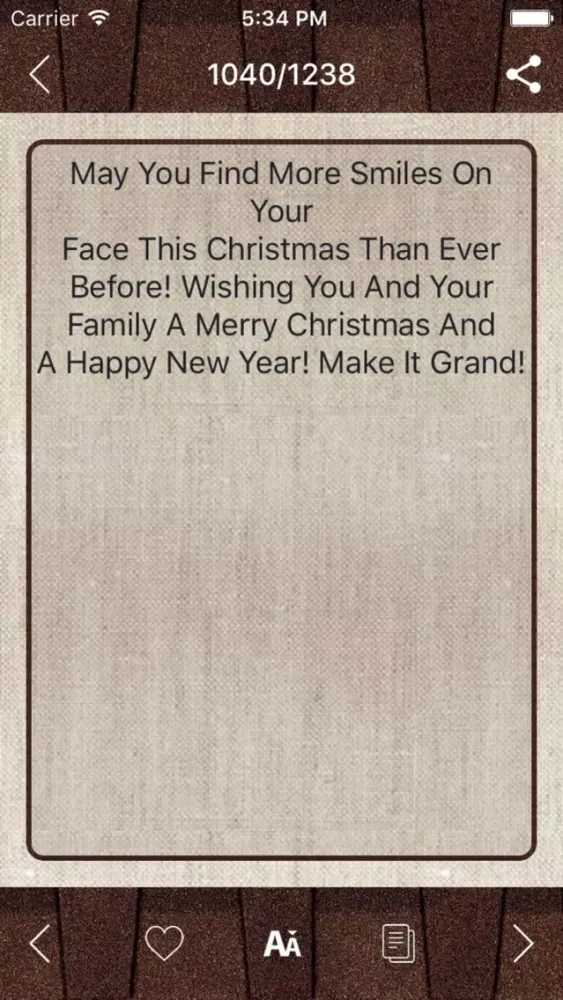 Great Xmas SMS スクリーンショット