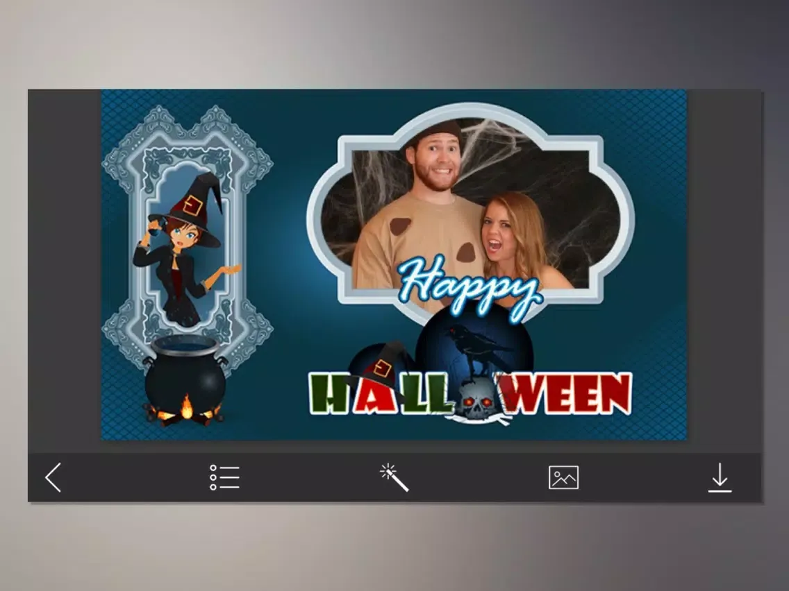 Скриншоты Scary Halloween PhotoFrame iPad 