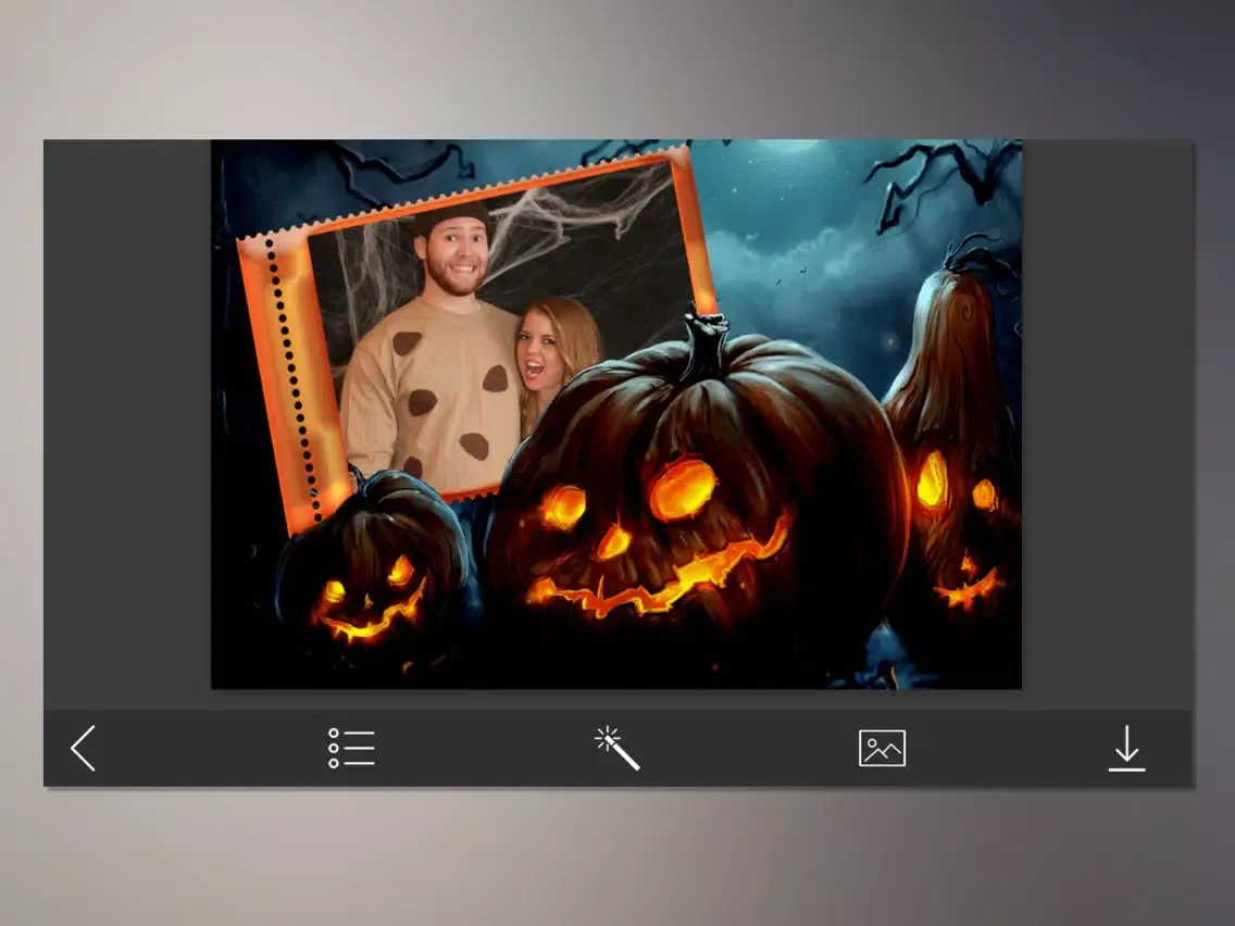 Скриншоты Scary Halloween PhotoFrame iPad 