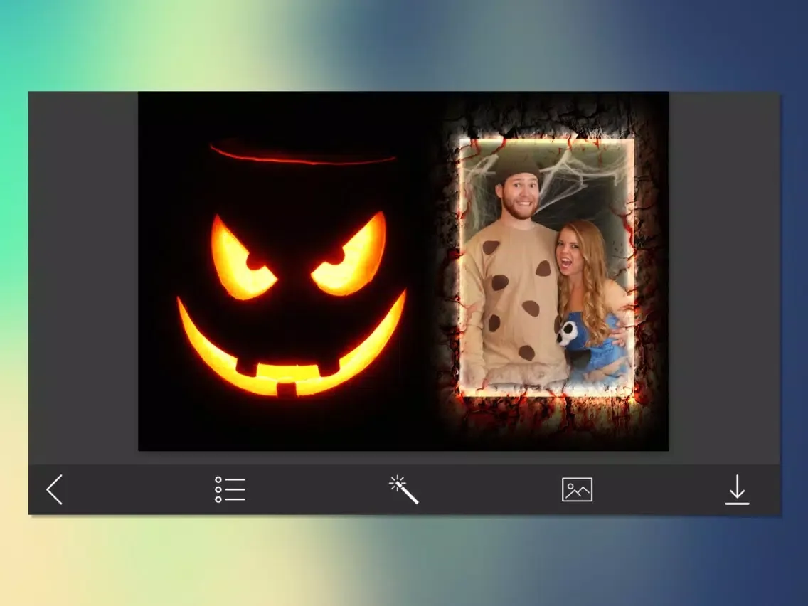 Скриншоты Scary Halloween PhotoFrame iPad 
