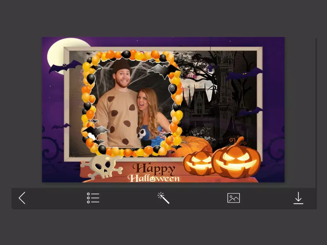 Скриншоты Scary Halloween PhotoFrame iPad 