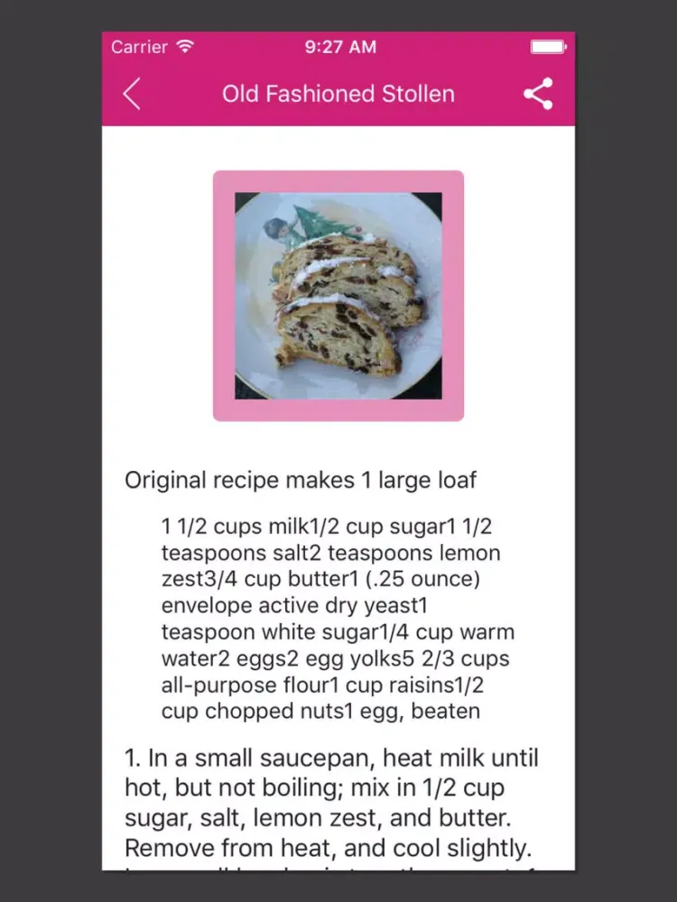 Christmas recipes 2017 iPad  Ekran Görüntüleri
