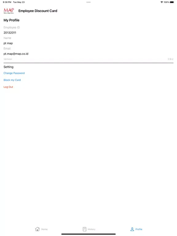 تصاویر MAP EDS iPad 