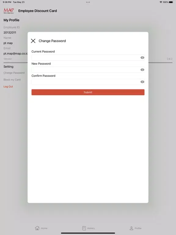 تصاویر MAP EDS iPad 