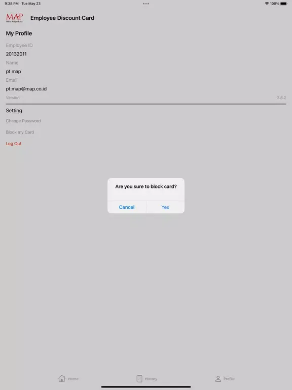 تصاویر MAP EDS iPad 