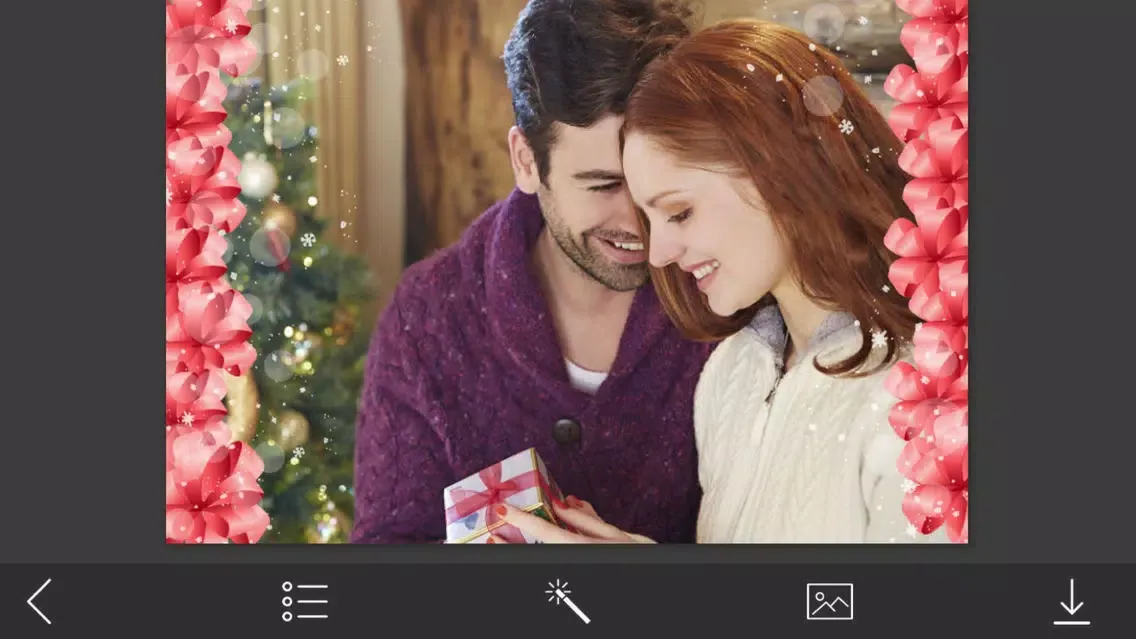 Captures d'écran de Creative Xmas Photo Frames - Creator and Editor