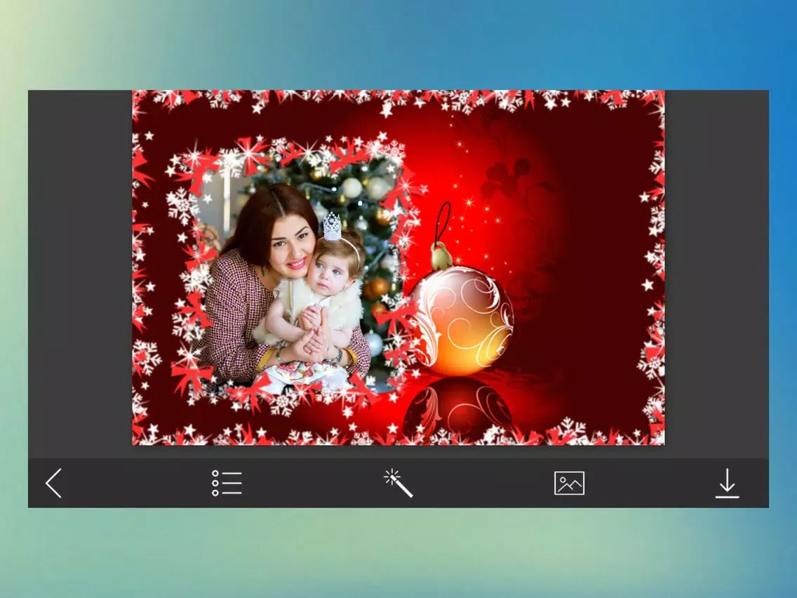 Creative Christmas HD Frame - Creative Design App iPad  سکرین شاٹس