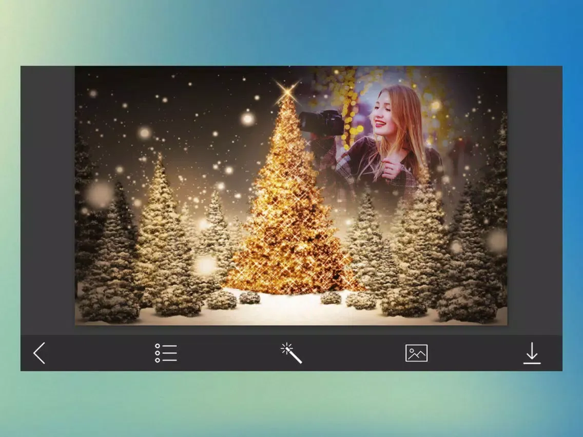 Creative Christmas HD Frame - Creative Design App iPad  سکرین شاٹس