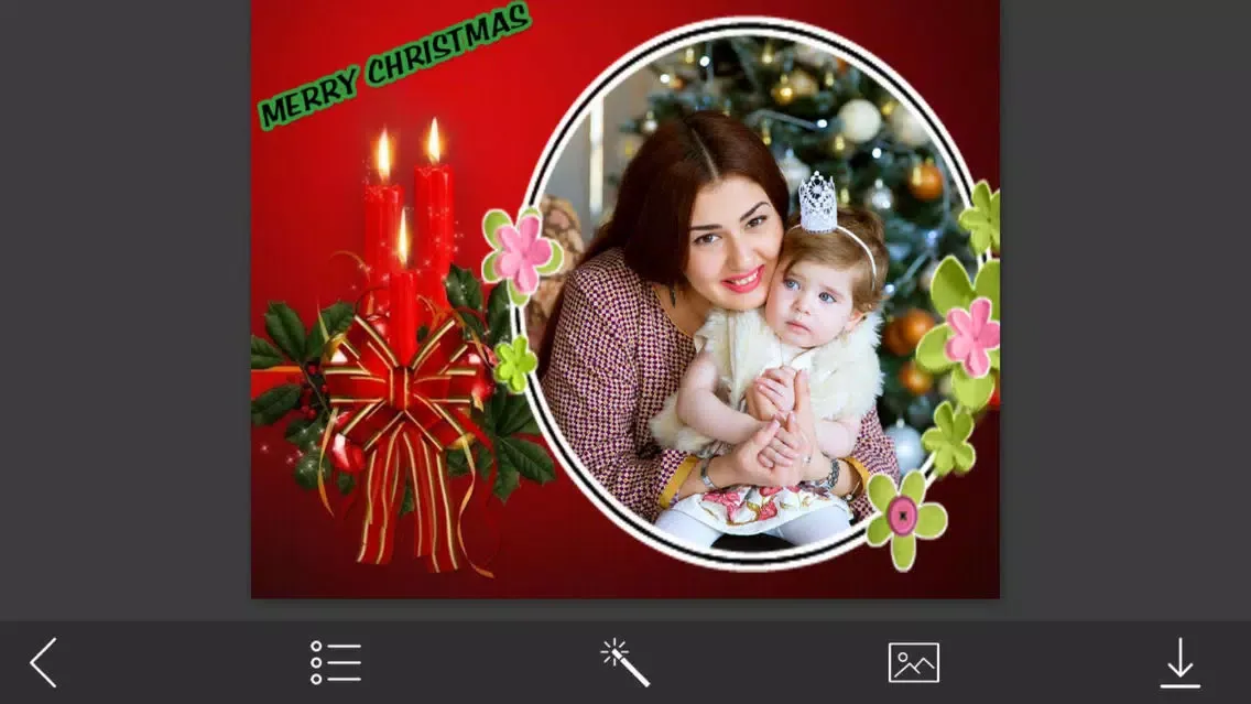 Creative Christmas HD Frame - Creative Design App سکرین شاٹس
