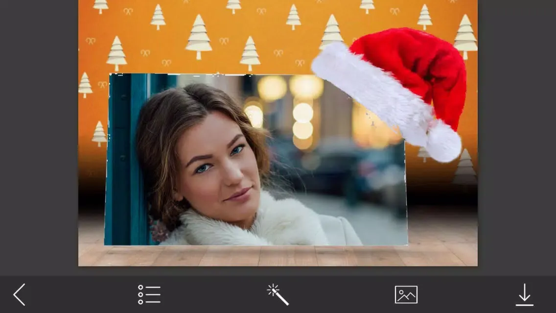 Tangkapan skrin Xmas Jingle bell HD Frame - Photo Frame Master