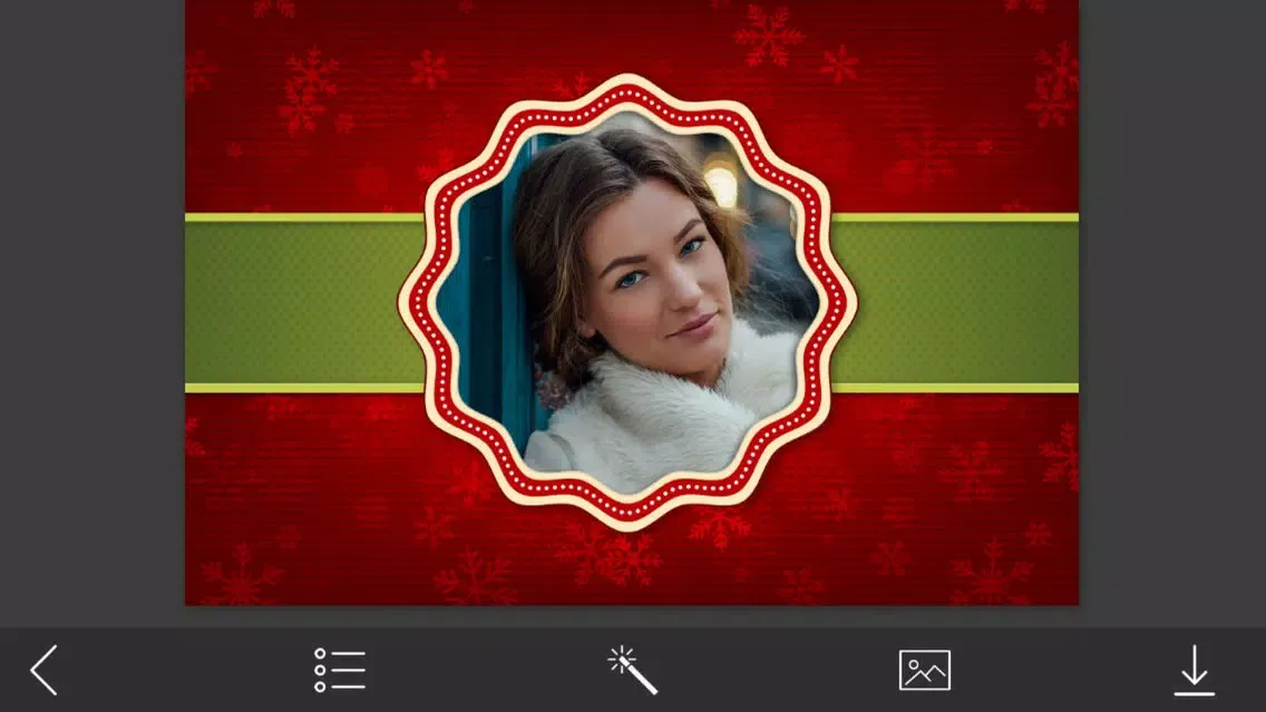 Tangkapan skrin Xmas Jingle bell HD Frame - Photo Frame Master