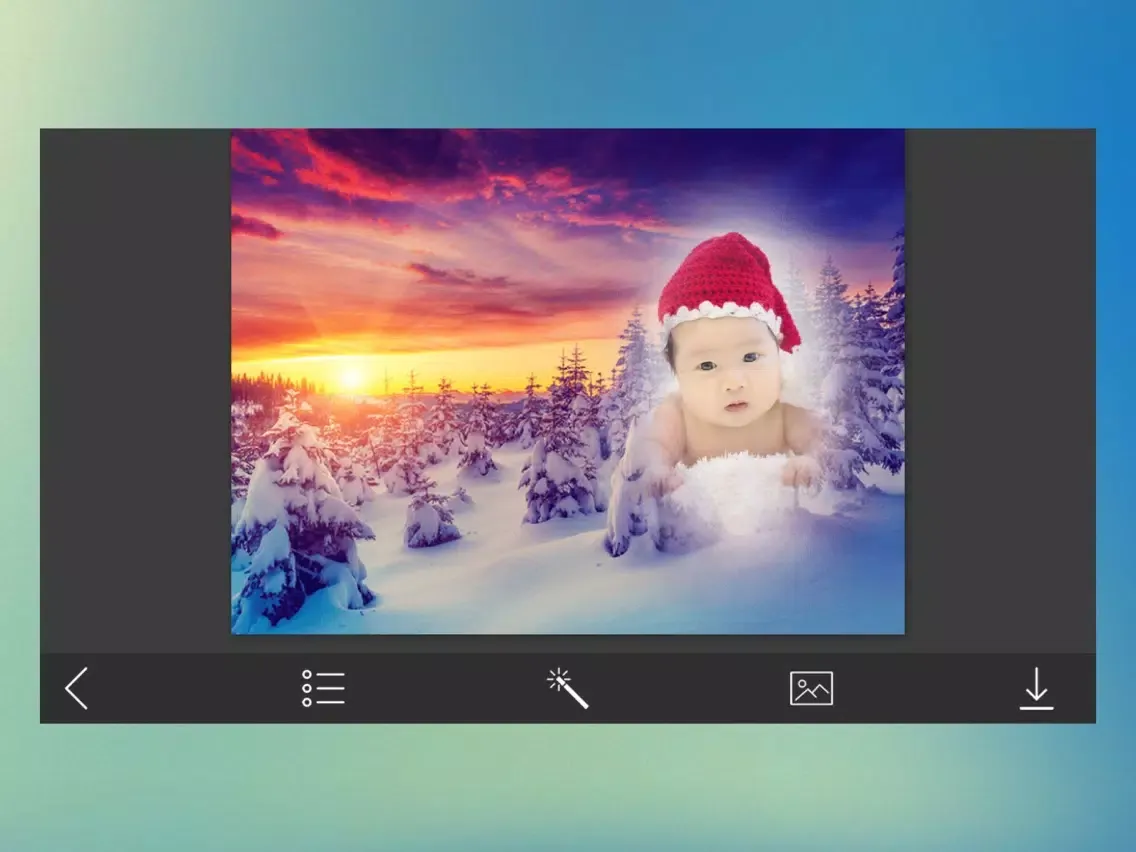 Xmas 2017 Hd Photo Frames - Art Photo frame iPad  Screenshots