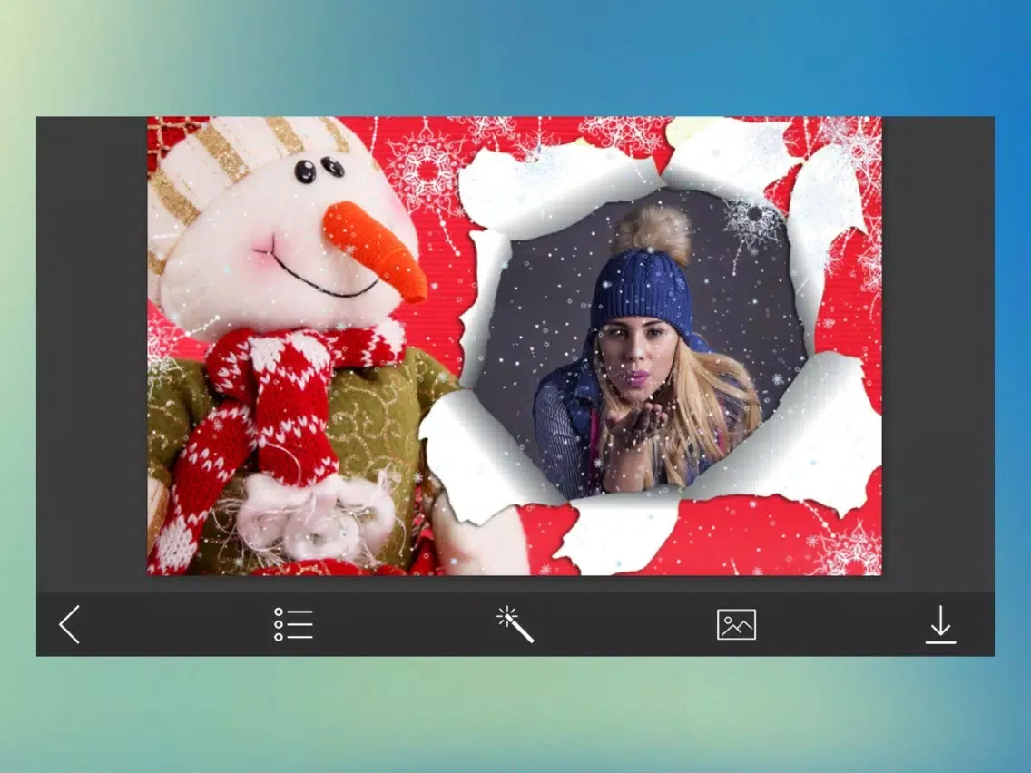 Xmas 2017 Hd Frames - Creative frames Maker iPad  Screenshots