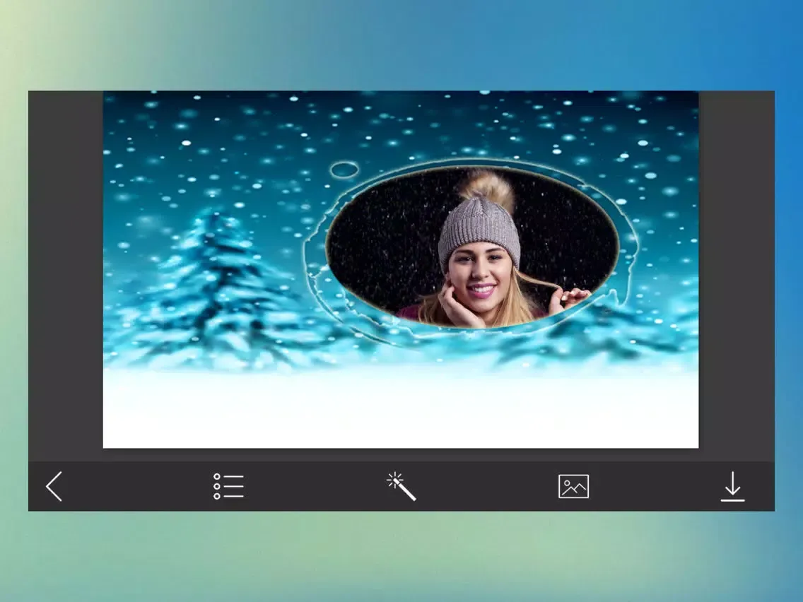 Xmas 2017 Hd Frames - Creative frames Maker iPad  Screenshots