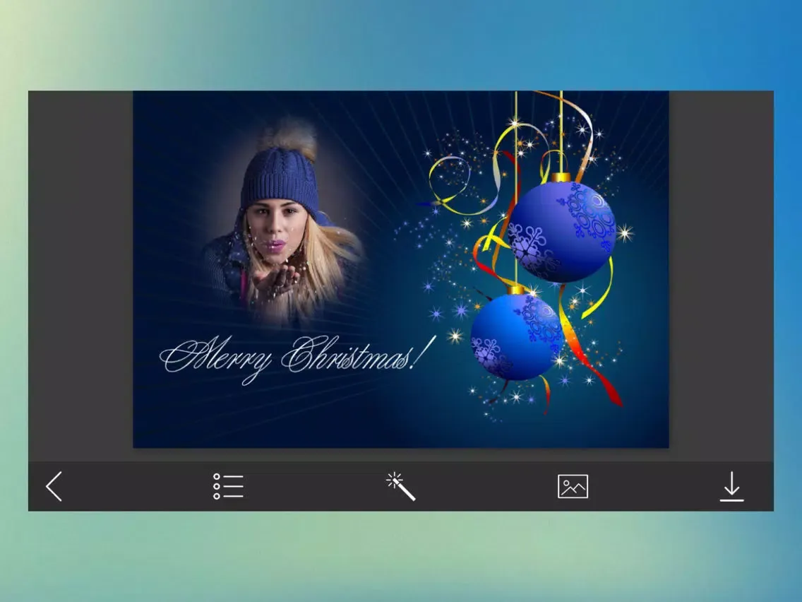 Xmas 2017 Hd Frames - Creative frames Maker iPad  Screenshots