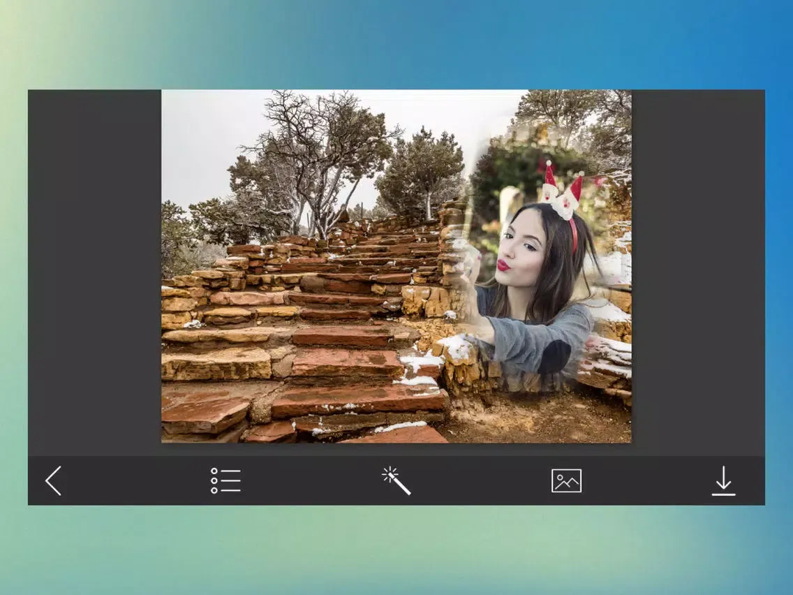 Ảnh chụp màn hình của Holly Jolly Christmas Frame - Hd Frames Free iPad 