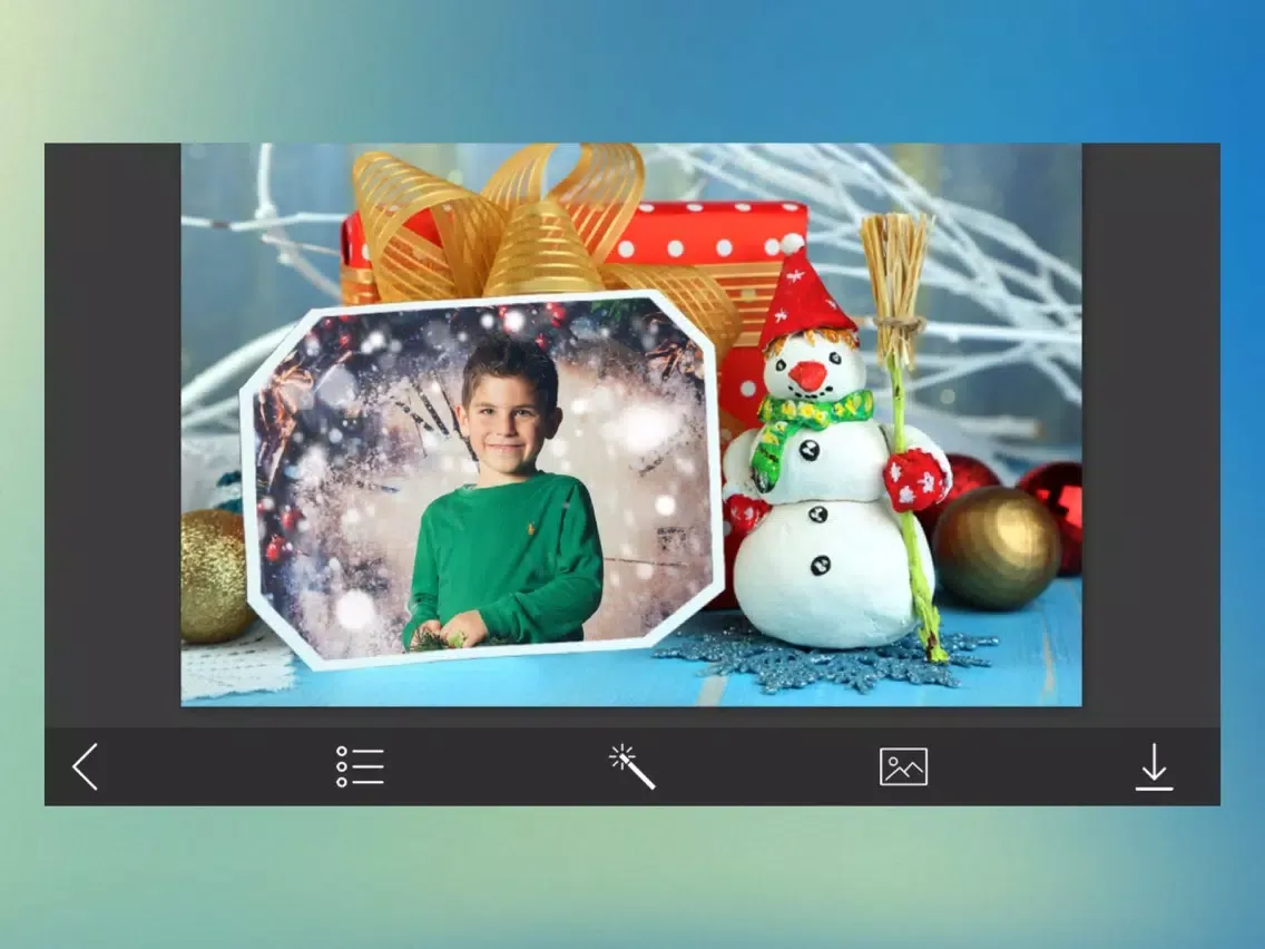 تصاویر Santa Hd Frames - FrameUrLife iPad 