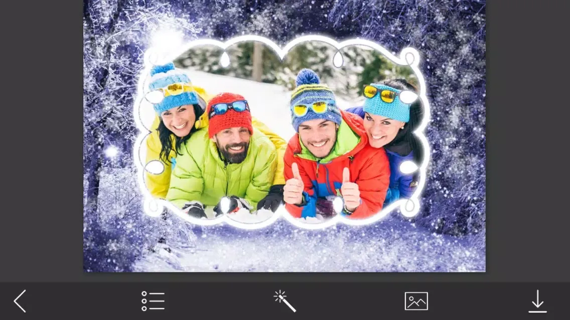تصاویر Santa Hd Frames - FrameUrLife