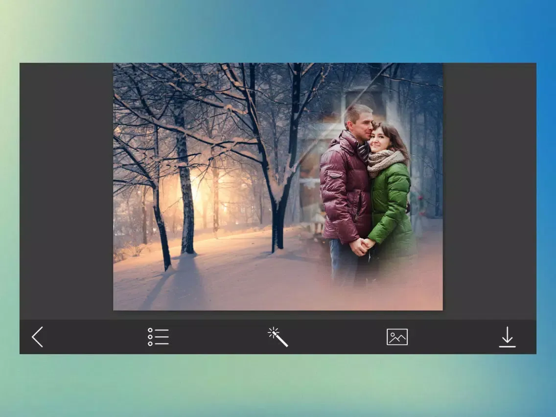 Xmas Santa Hd Frames - Frame Shop iPad  স্ক্রিনশট