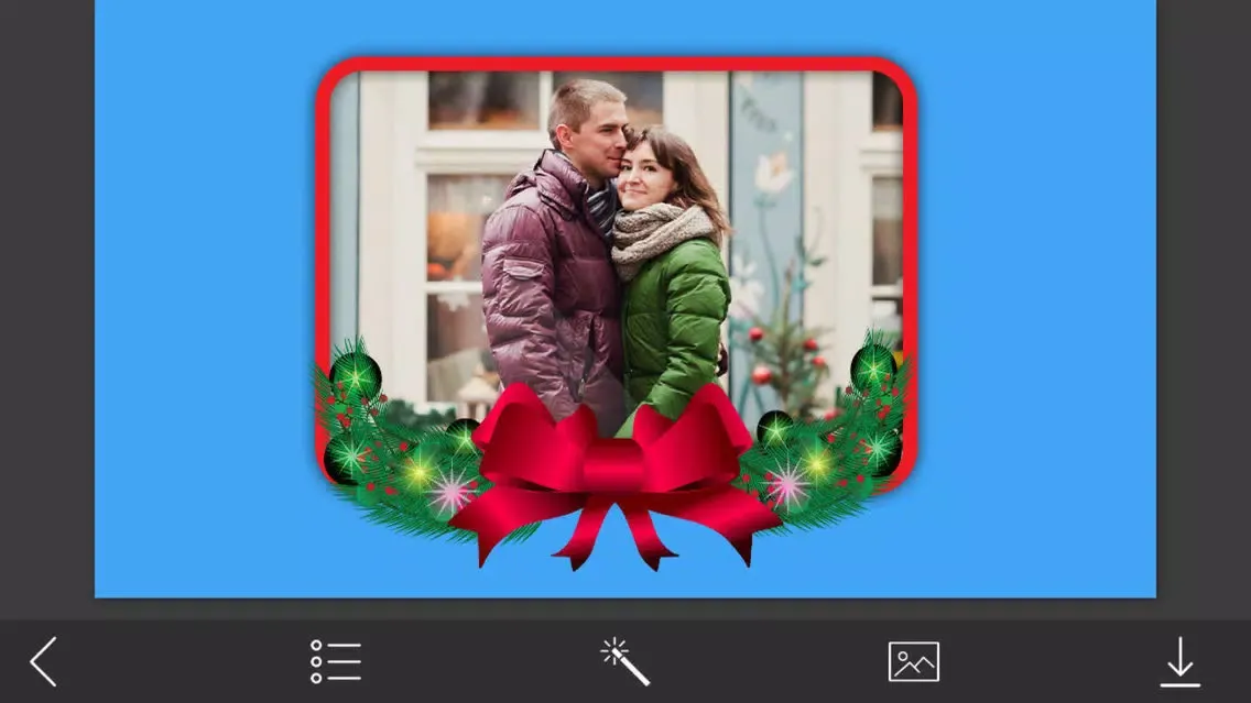 Xmas Santa Hd Frames - Frame Shop স্ক্রিনশট