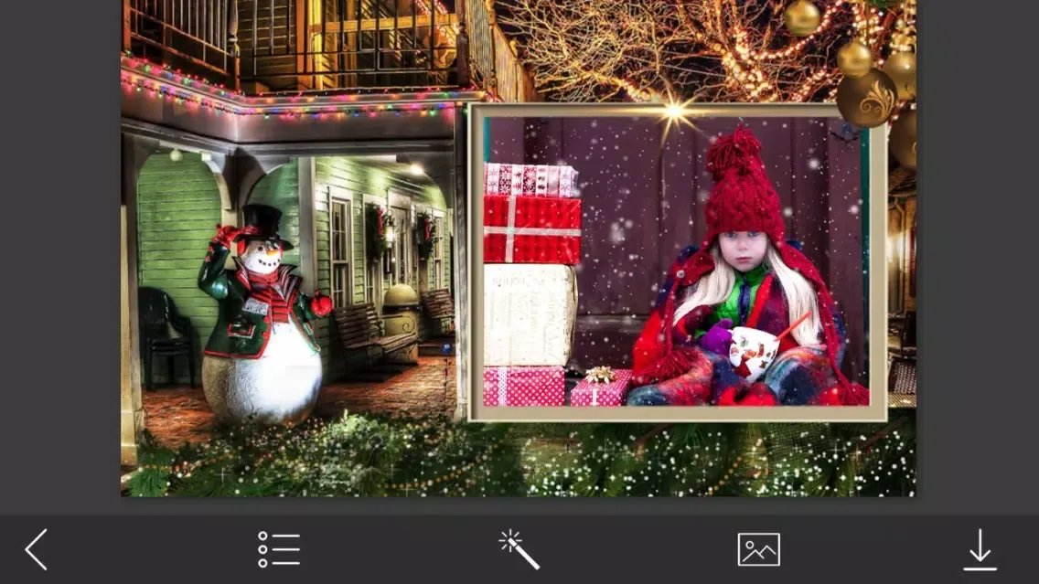 Скриншоты Christmas Tree Frames - Inspiring Photo Editor
