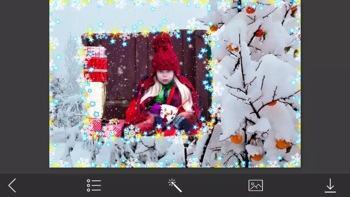 Скриншоты Christmas Tree Frames - Inspiring Photo Editor