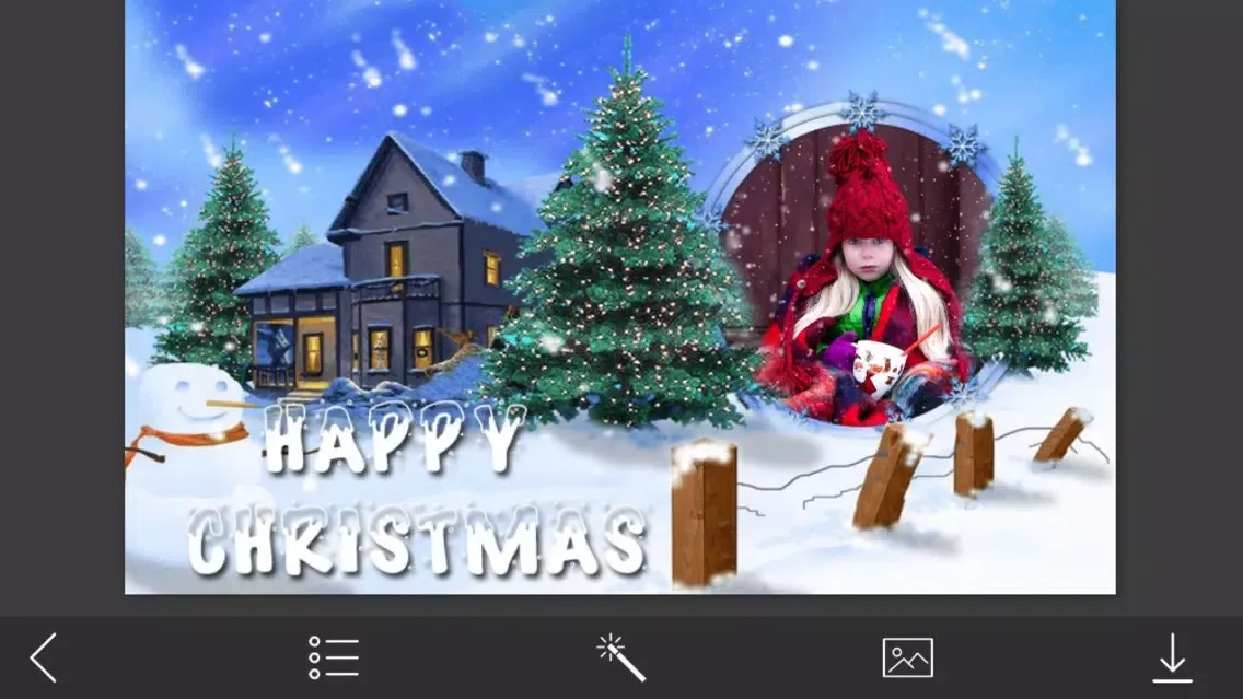 Скриншоты Christmas Tree Frames - Inspiring Photo Editor