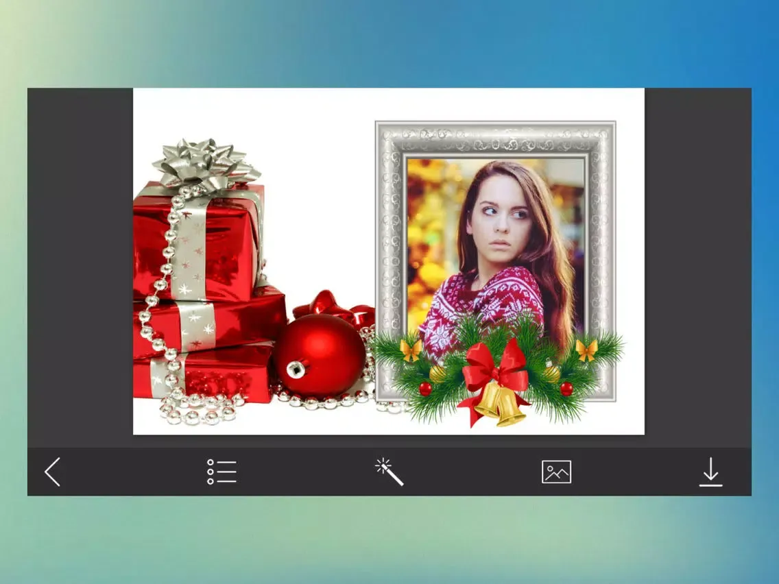 ภาพหน้าจอของ Winter Hd Photo Frames - Best Frames iPad 