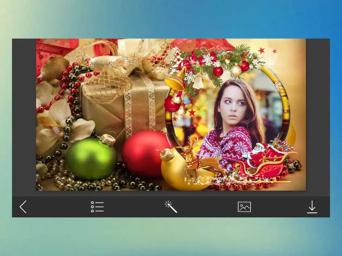 ภาพหน้าจอของ Winter Hd Photo Frames - Best Frames iPad 