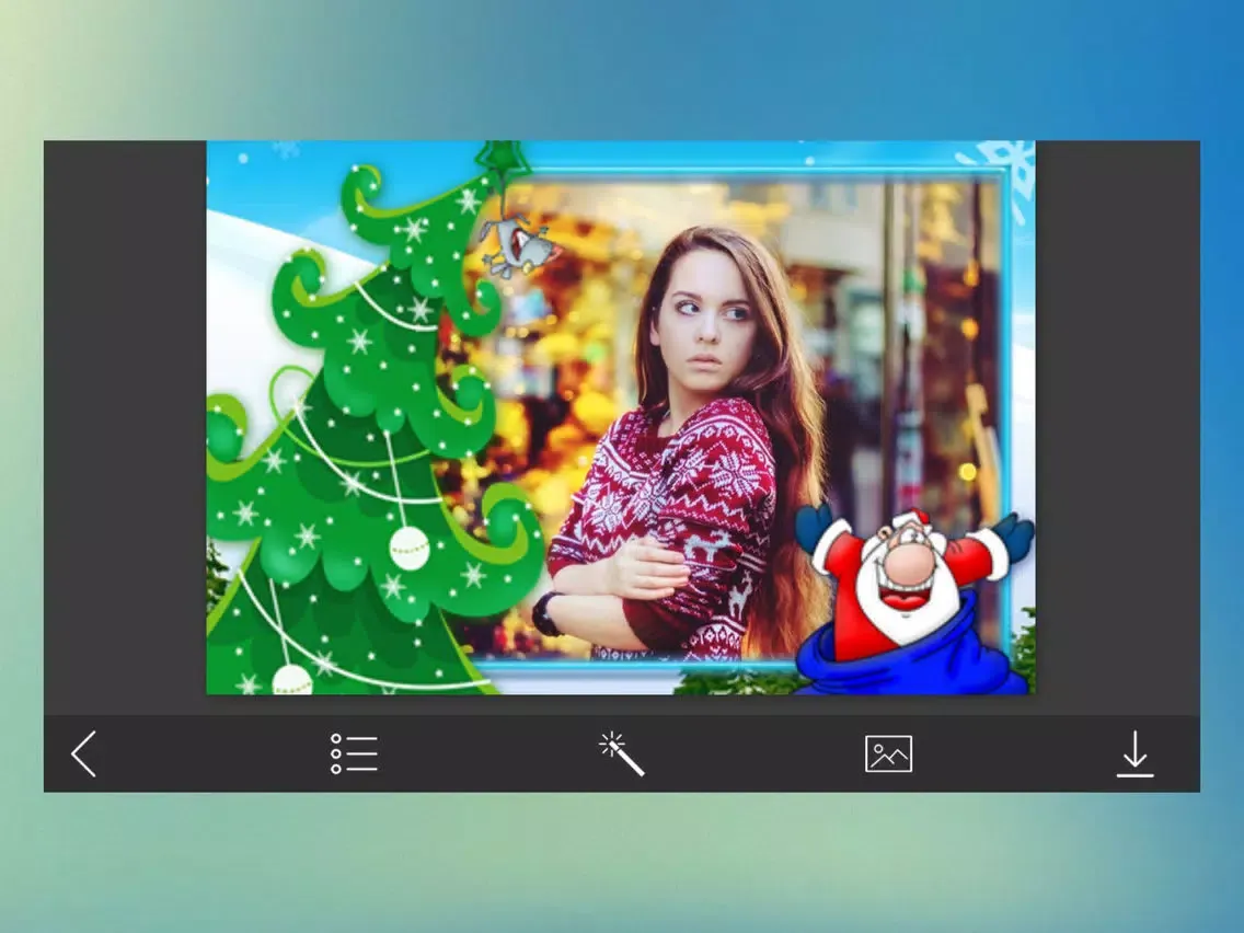 ภาพหน้าจอของ Winter Hd Photo Frames - Best Frames iPad 