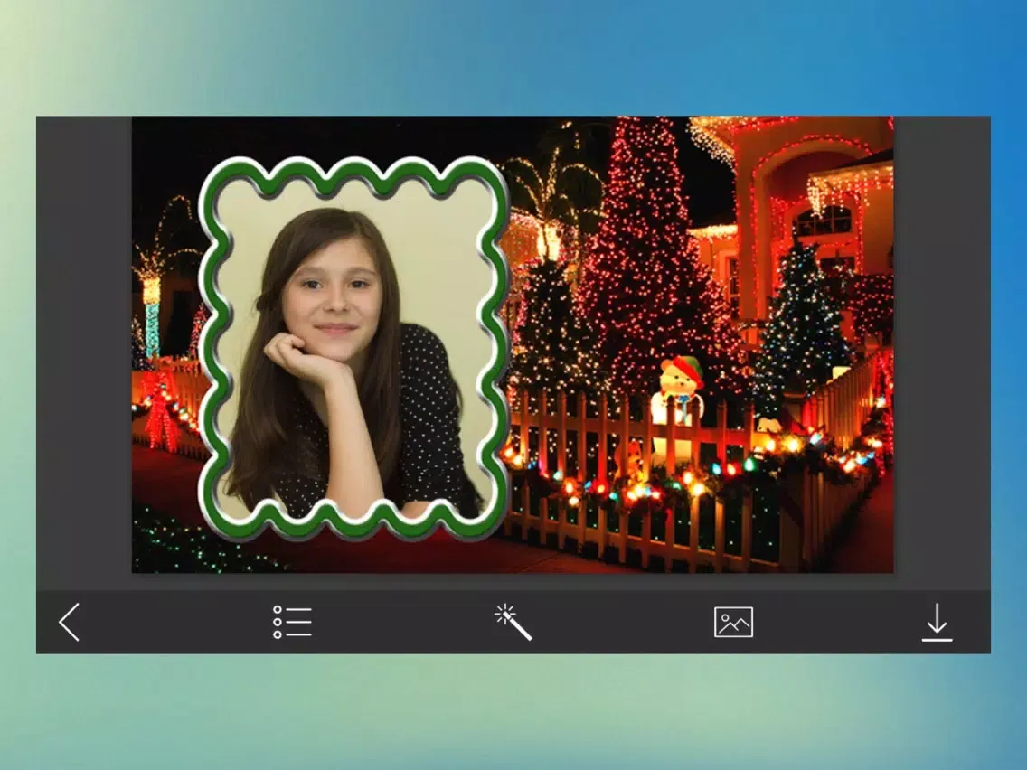 Xmas 2017 HD Frame - Colorful Frames iPad  سکرین شاٹس