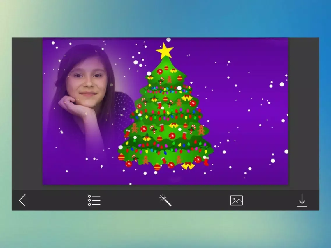 Xmas 2017 HD Frame - Colorful Frames iPad  سکرین شاٹس