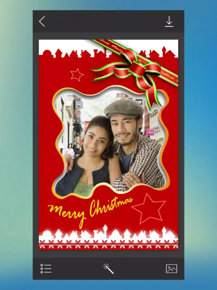 Xmas 2017 Picture Frames - Graphic Design iPad  Screenshots