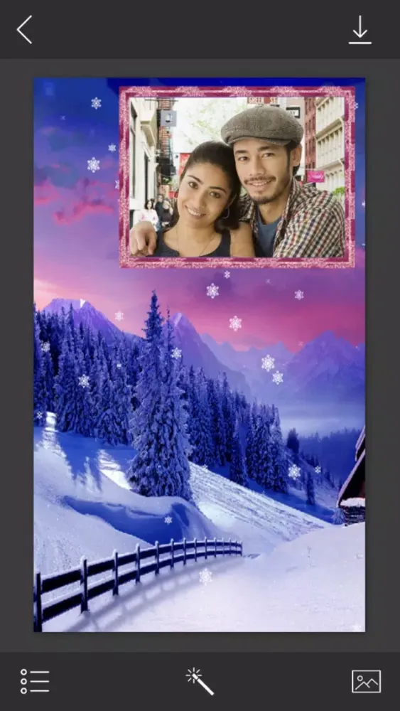 Xmas 2017 Picture Frames - Graphic Design Screenshots