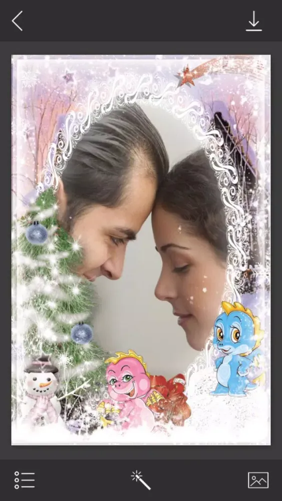 Christmas Photo Frame - Art Photo frame Screenshots