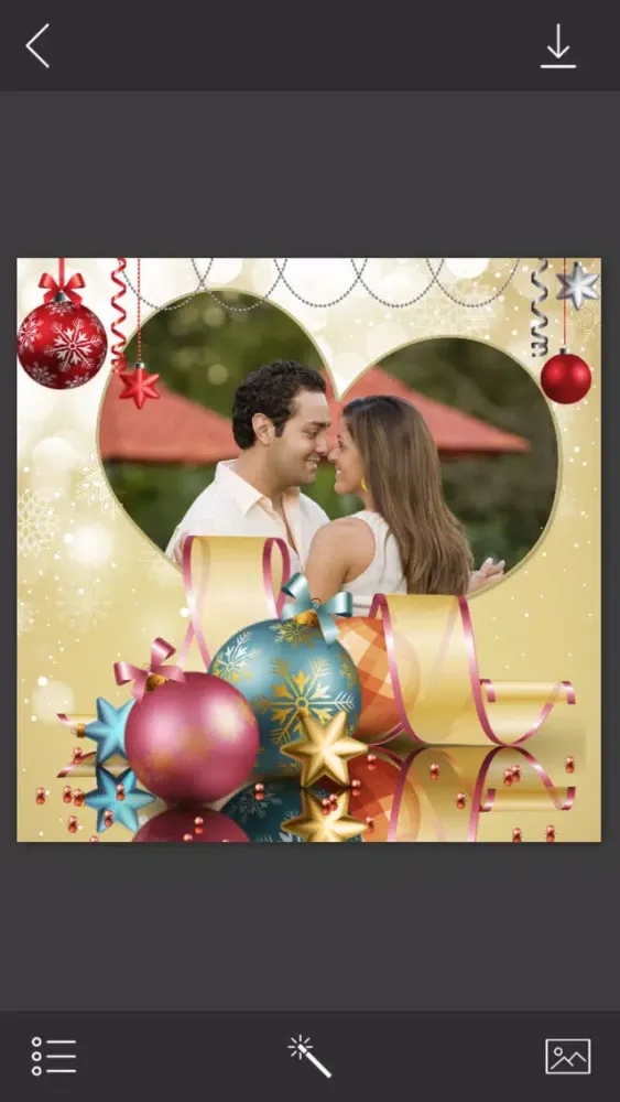 Christmas Photo Frame - Art Photo frame Screenshots