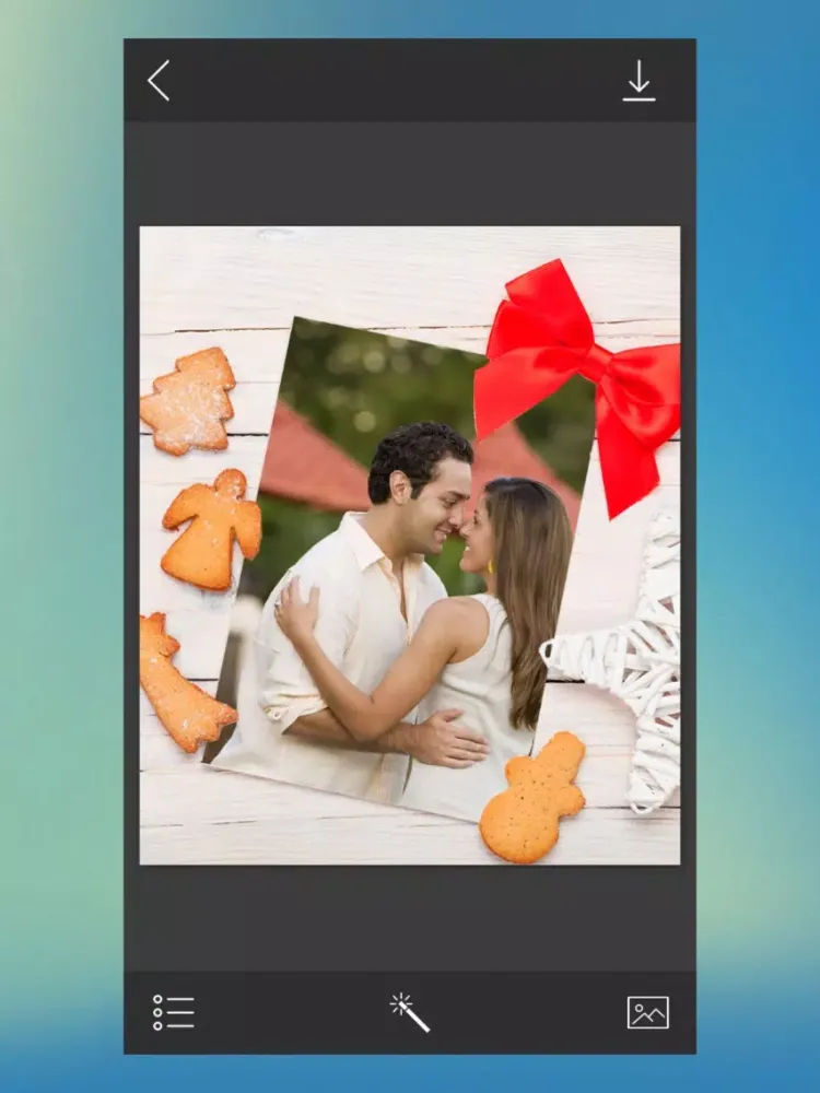 Ảnh chụp màn hình của Snow Frame - Creative frames Maker iPad 