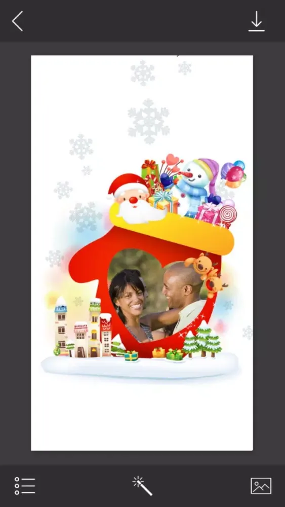 Ảnh chụp màn hình của Snow Frame - Creative frames Maker