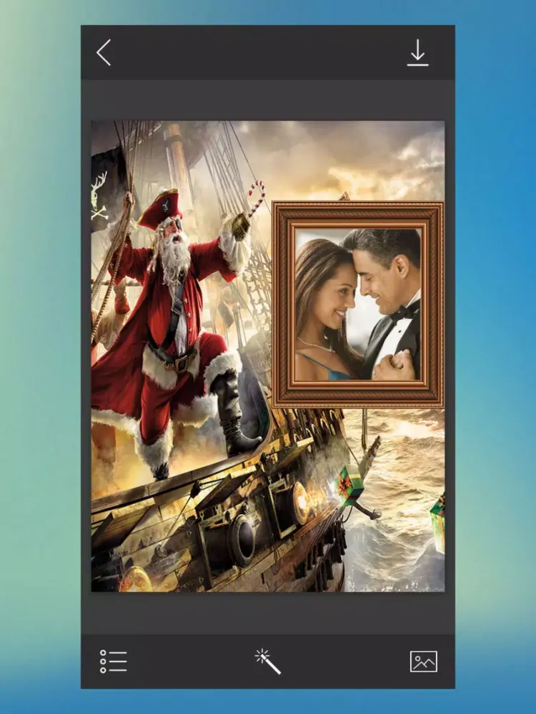 Christmas Special Frames - Frame from the heart iPad  スクリーンショット