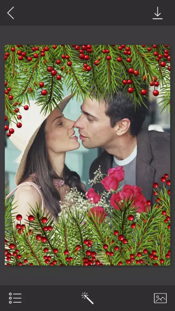 Capturas de tela do New Year Frame - Design scrapbook